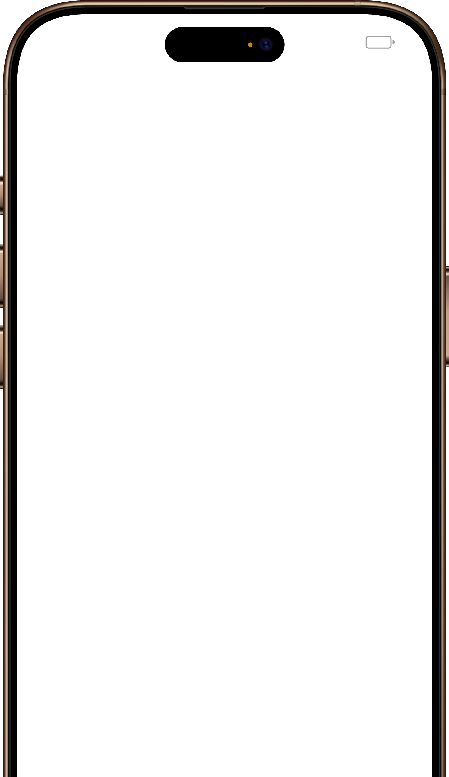 L'app Plume sur iPhone